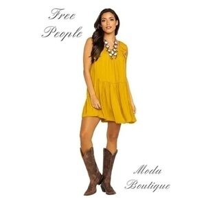 Free People Want Your Love Mini Dress